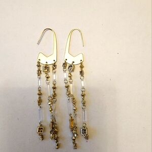 Gold kendra scott earings